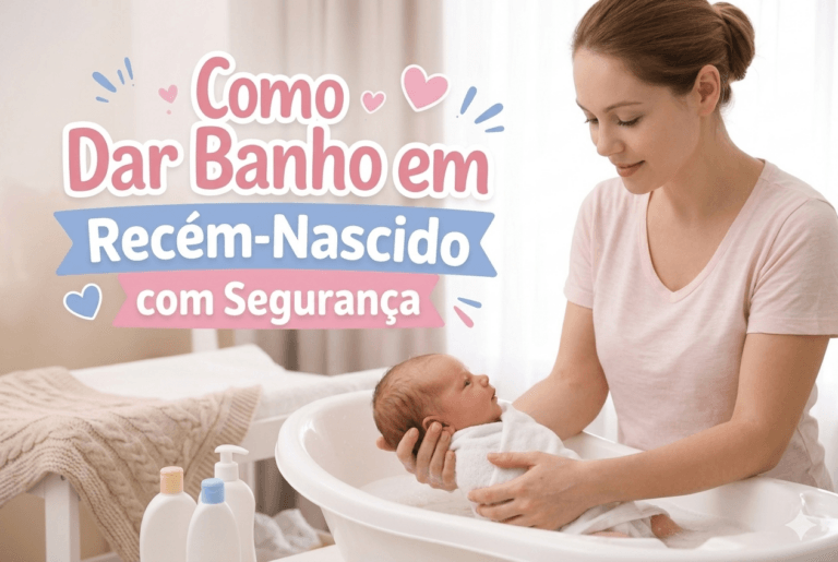 Como Dar Banho em Recém-Nascido com Segurança