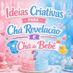 Ideias Criativas para Chá Revelação e Chá de Bebê 1 1779689698757