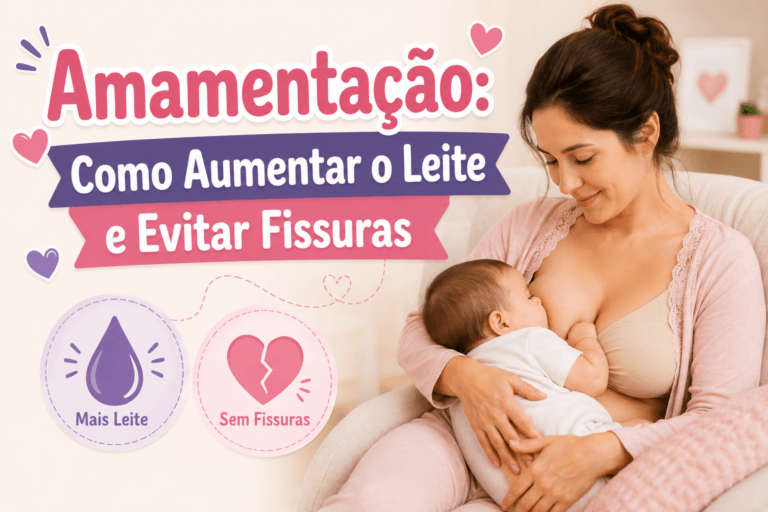Amamentação: Como Aumentar o Leite e Evitar Fissuras