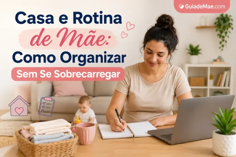 Casa e Rotina de Mãe: Como Organizar Sem Se Sobrecarregar