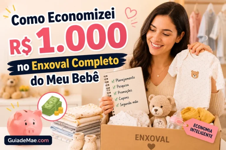 Como Economizei R$ 1.000 no Enxoval Completo do Meu Bebê