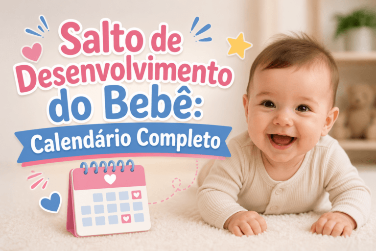 Salto de Desenvolvimento do Bebê: Calendário Completo