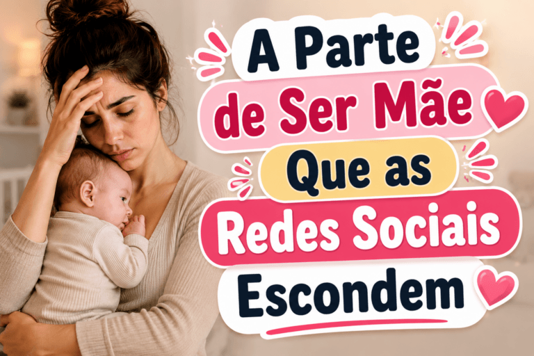 A Parte de Ser Mãe Que as Redes Sociais Escondem
