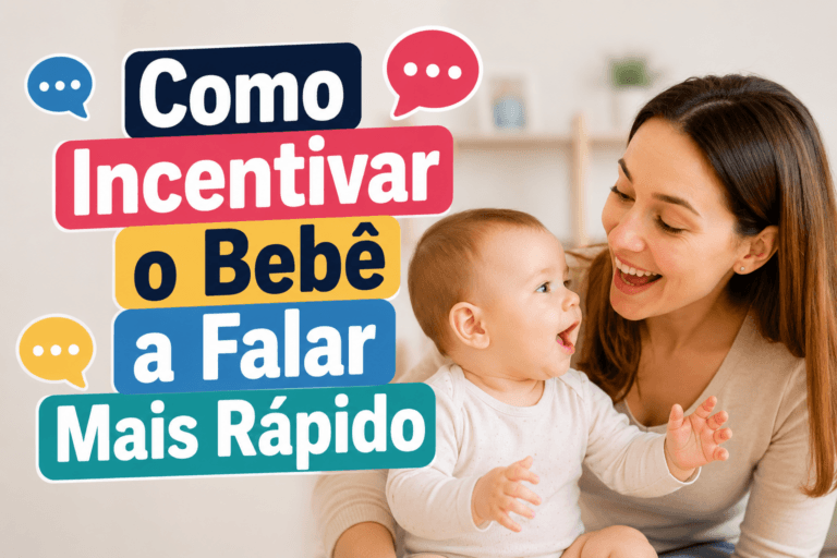 Como Incentivar o Bebê a Falar Mais Rápido