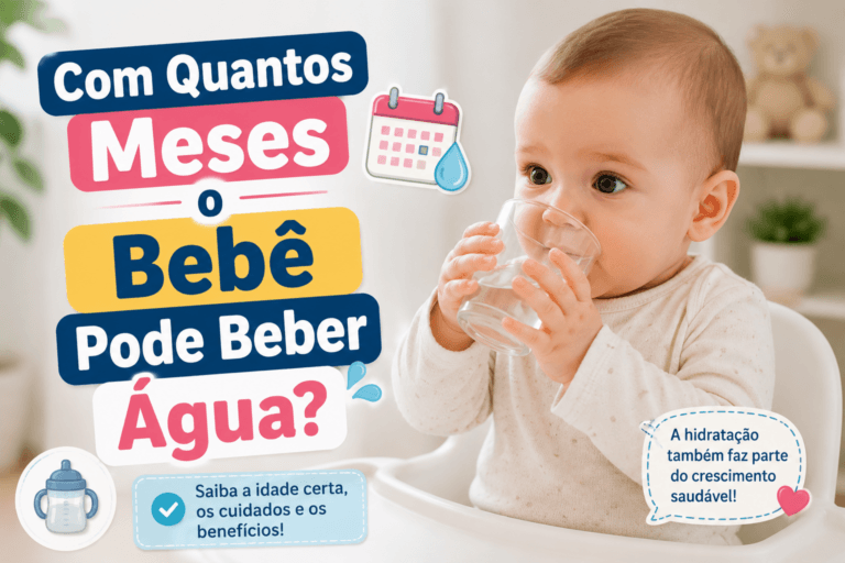 Com Quantos Meses o Bebê Pode Beber Água?