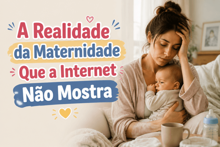A Realidade da Maternidade Que a Internet Não Mostra