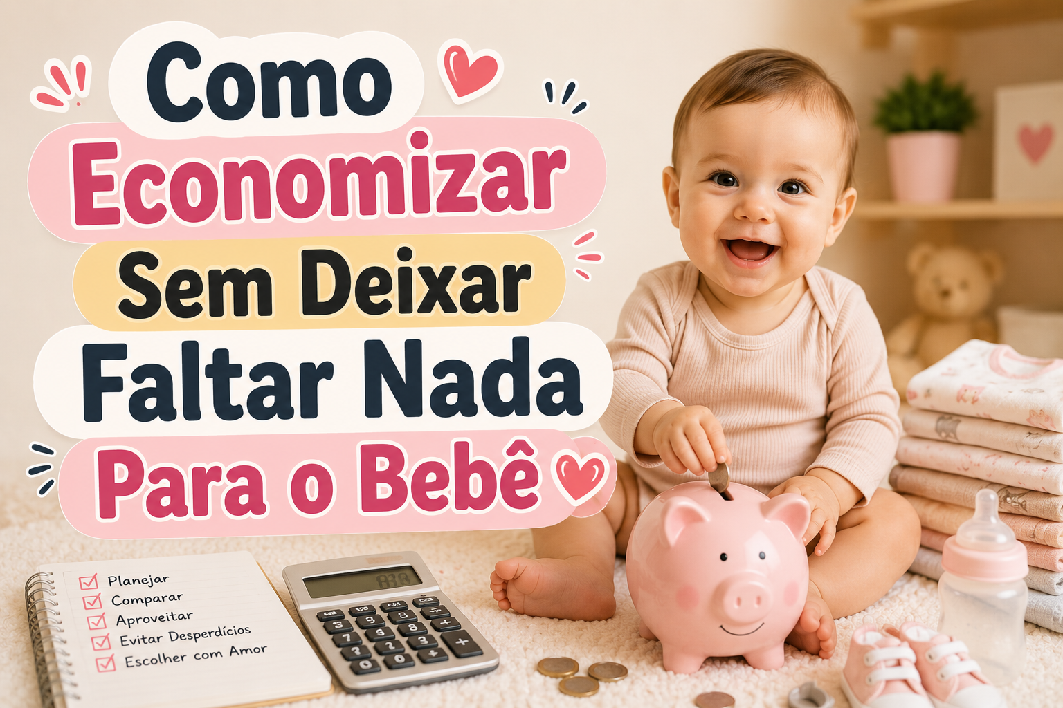 Como Economizar Sem Deixar Faltar Nada Para o Bebê