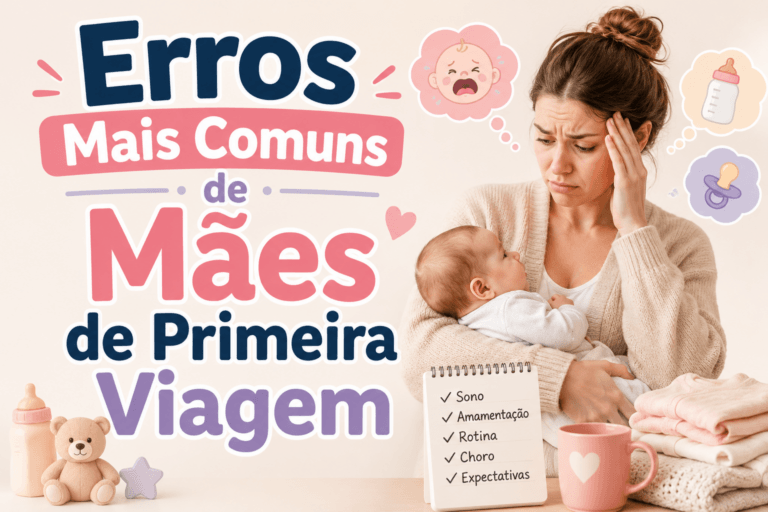 Erros Mais Comuns de Mães de Primeira Viagem