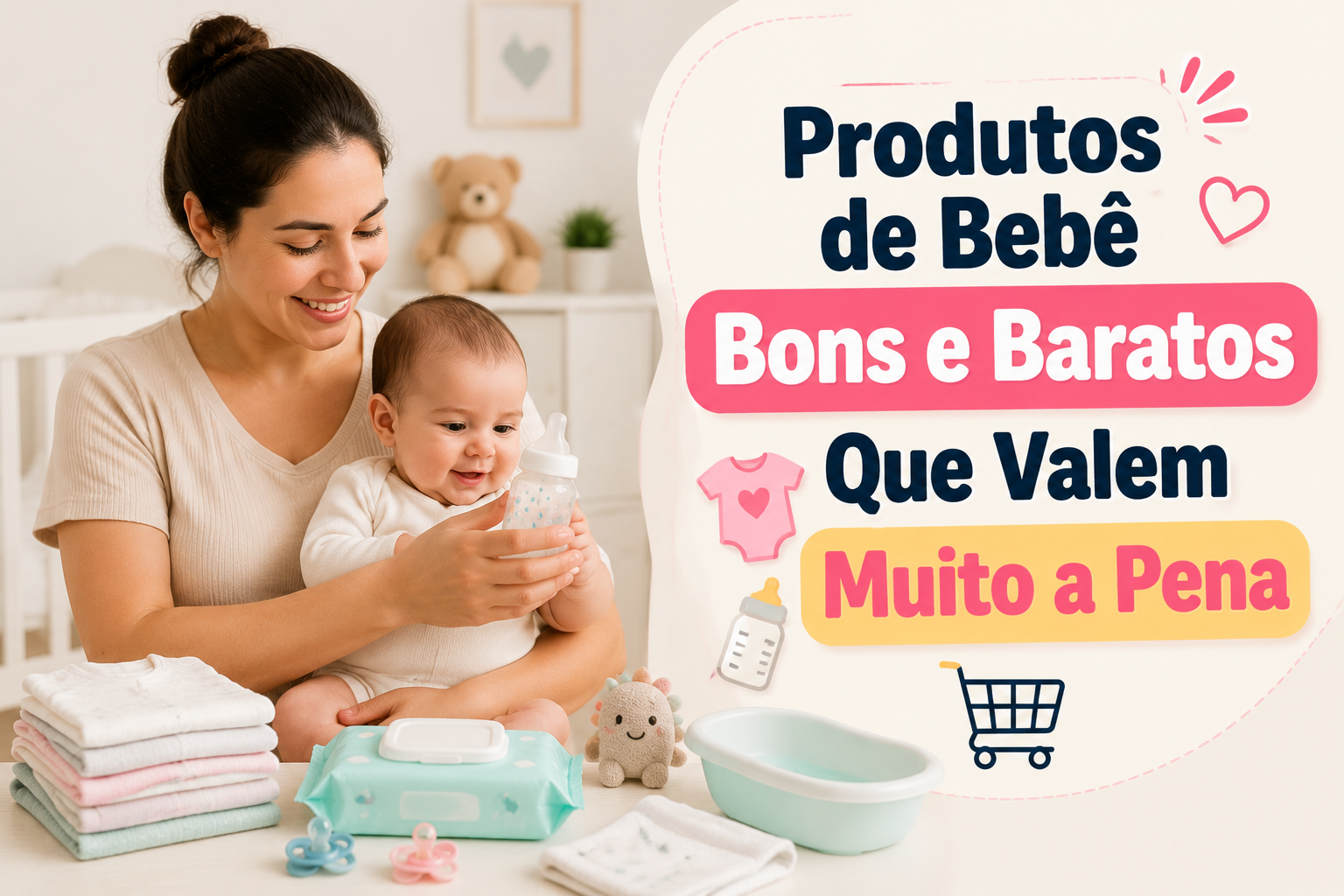 Produtos de Bebê Bons e Baratos Que Valem Muito a Pena