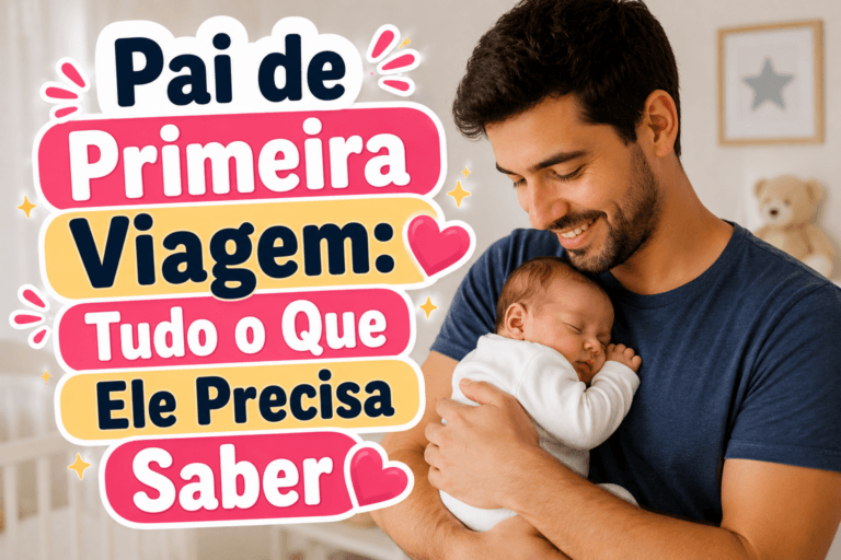 Pai de Primeira Viagem: Tudo o Que Ele Precisa Saber