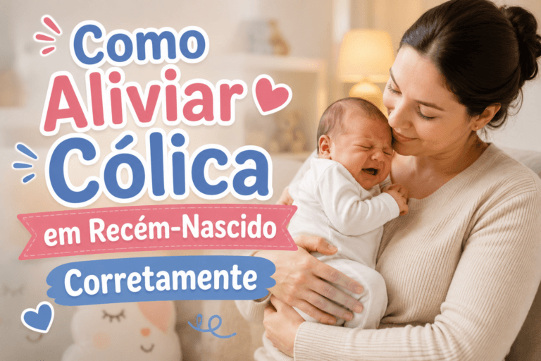 Como Aliviar Cólica em Recém-Nascido Corretamente