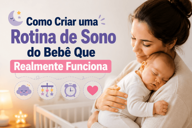 Como Criar uma Rotina de Sono do Bebê Que Realmente Funciona