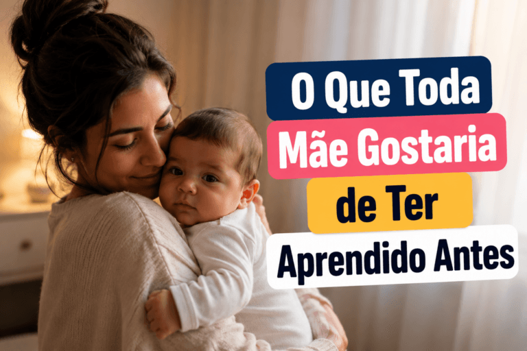 O Que Toda Mãe Gostaria de Ter Aprendido Antes