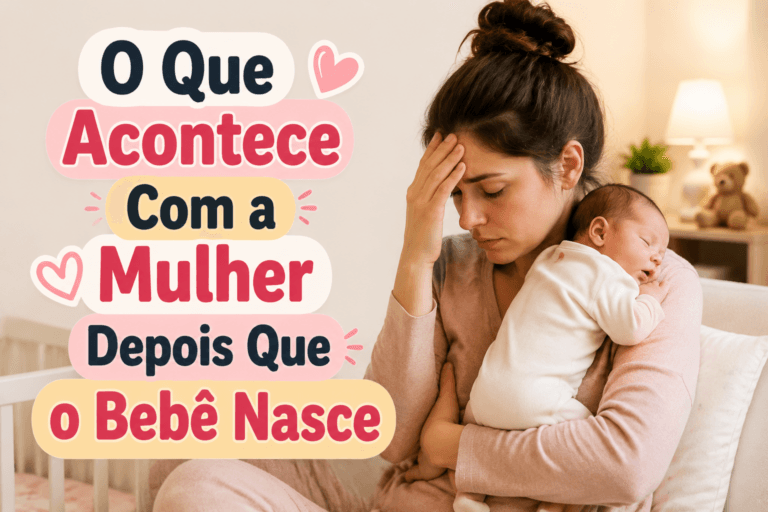 O Que Acontece Com a Mulher Depois Que o Bebê Nasce