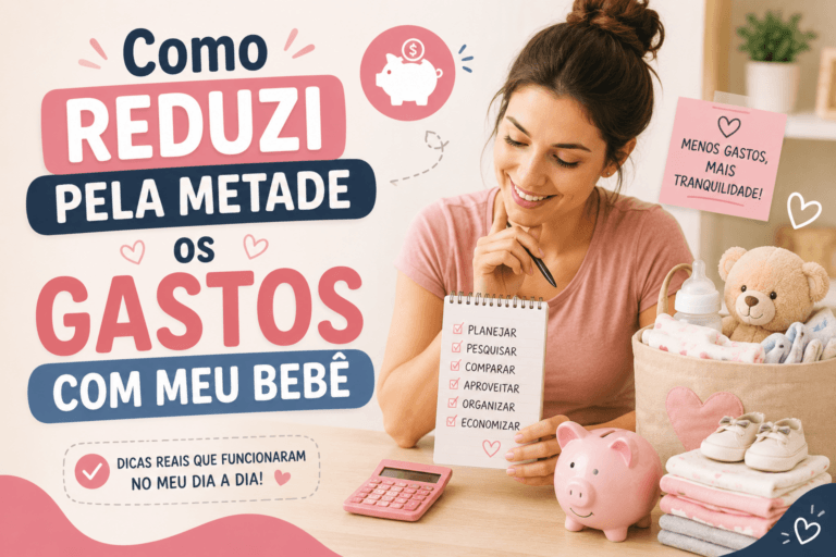 Como Reduzi Pela Metade os Gastos Com Meu Bebê
