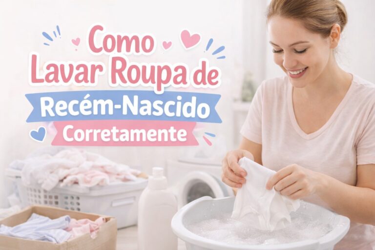 Como Lavar Roupa de Recém-Nascido Corretamente