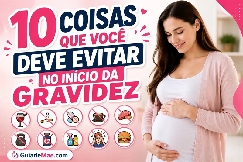 10 Coisas Que Você Deve Evitar no Início da Gravidez