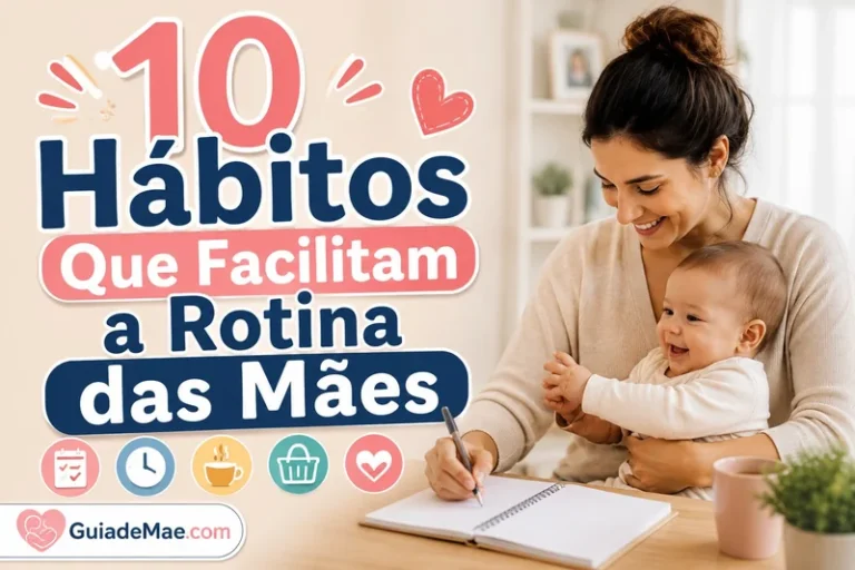 10 Hábitos Que Facilitam a Rotina das Mães