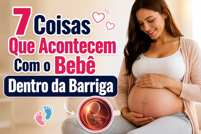 7 Coisas Que Acontecem Com o Bebê na Barriga