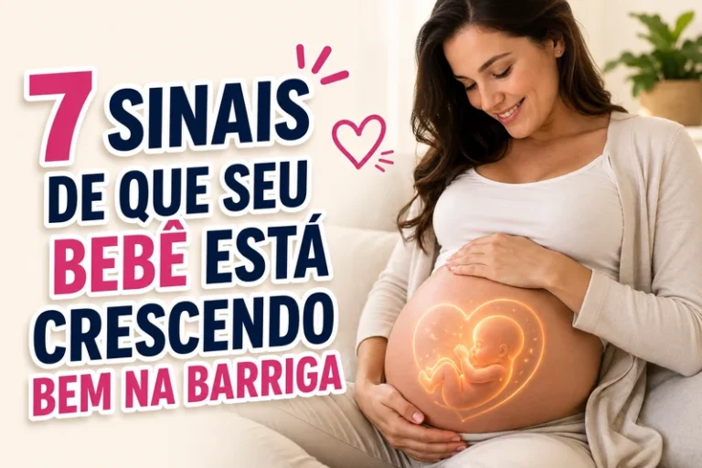 7 Sinais de Que Seu Bebê Está Crescendo Bem na Barriga