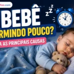 Bebê Dormindo Pouco? Veja as Principais Causas 2 Bebe Dormindo Pouco