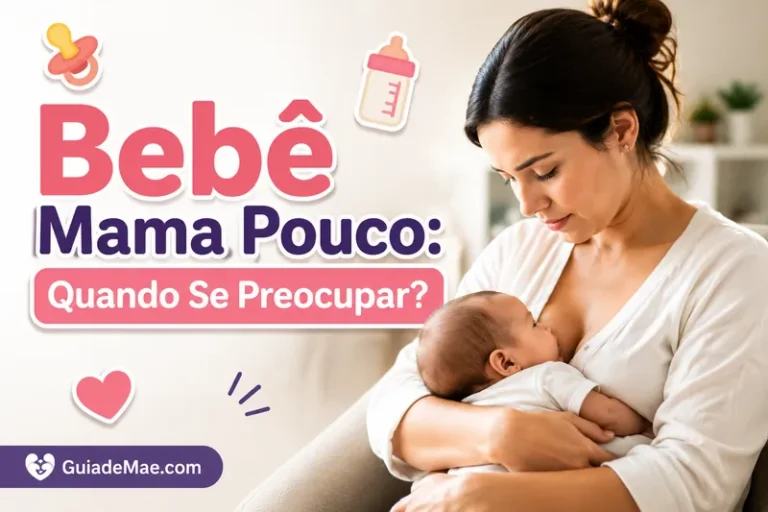 Bebê Mama Pouco: Quando Se Preocupar?