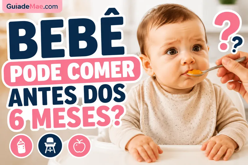 Bebê Pode Comer Antes dos 6 Meses?