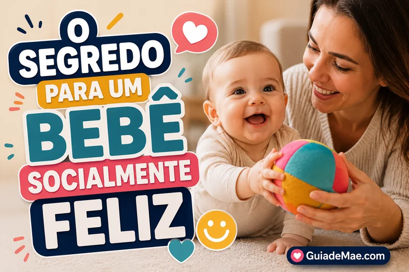O Segredo Para um Bebê Socialmente Feliz Que Poucos Pais Conhecem