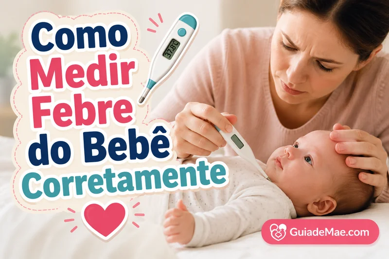 Como Medir Febre do Bebê Corretamente