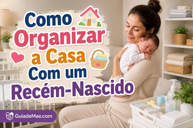 Como Organizar a Casa Com um Recém-Nascido
