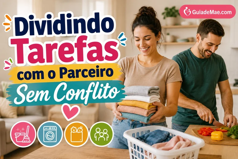 Dividindo Tarefas com o Parceiro Sem Conflito