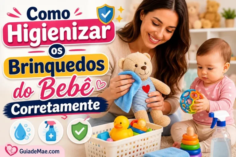 Como Higienizar os Brinquedos do Bebê Corretamente