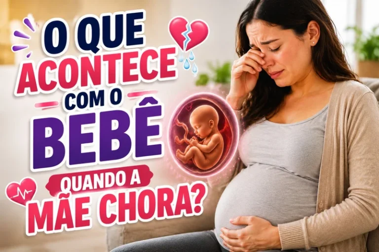 O Que Acontece Com o Bebê Quando a Mãe Chora?