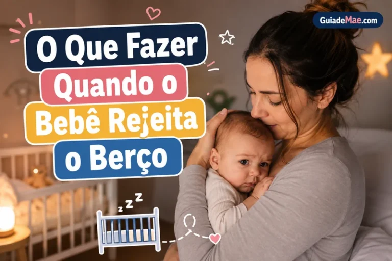 O Que Fazer Quando o Bebê Rejeita o Berço