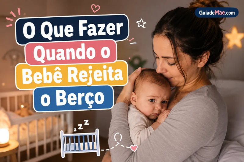 O Que Fazer Quando o Bebê Rejeita o Berço