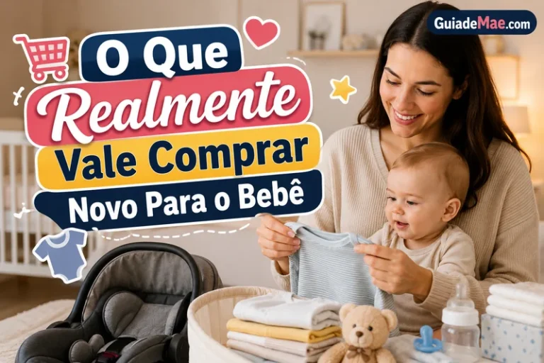 O Que Realmente Vale Comprar Novo Para o Bebê
