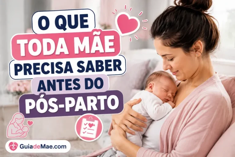 O Que Toda Mãe Precisa Saber Antes do Pós-Parto