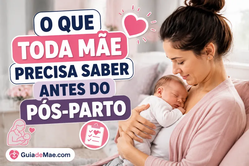 O Que Toda Mãe Precisa Saber Antes do Pós-Parto