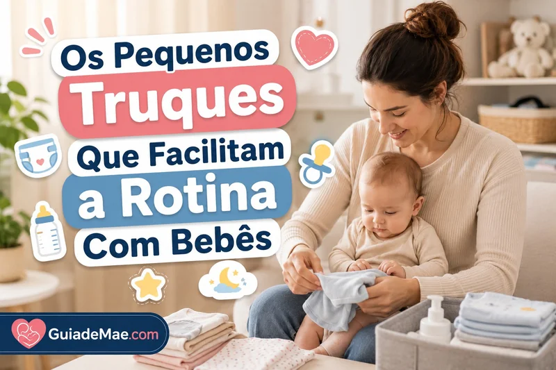Os Pequenos Truques Que Facilitam a Rotina Com Bebês