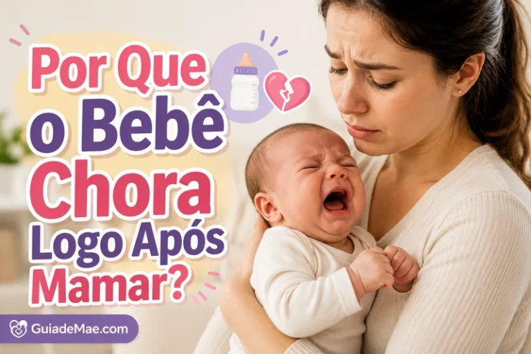 Por Que o Bebê Chora Logo Após Mamar?