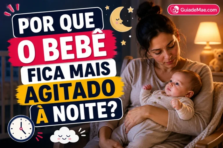 Por Que o Bebê Fica Mais Agitado à Noite?