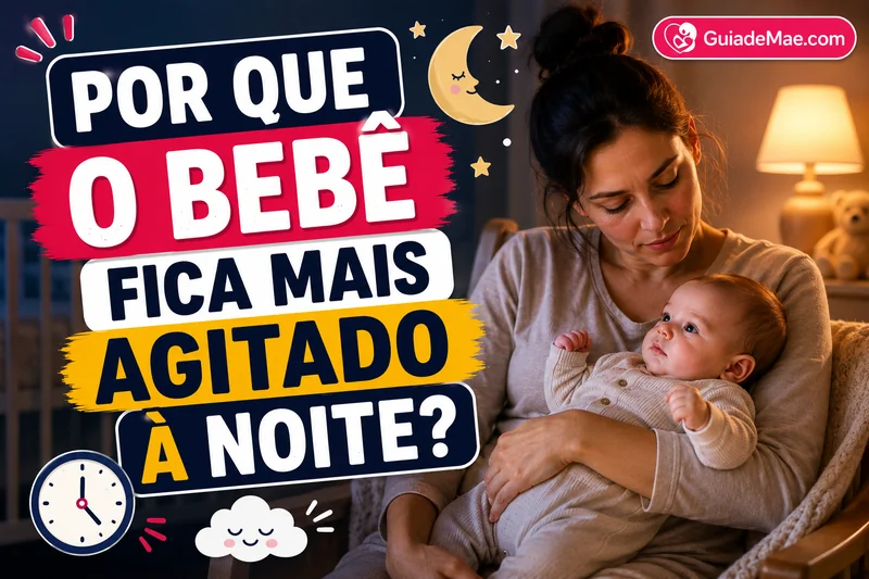 Por Que o Bebê Fica Mais Agitado à Noite?