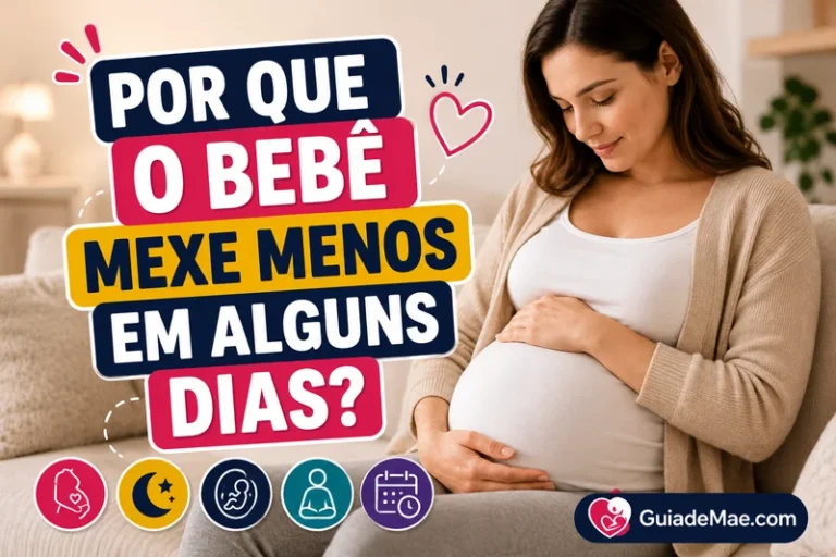 Por Que o Bebê Mexe Menos em Alguns Dias?