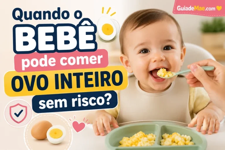Quando o Bebê Pode Comer Ovo Inteiro Sem Risco?