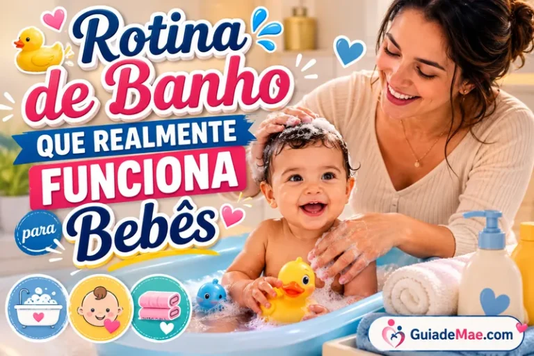 Rotina de Banho Que Realmente Funciona para Bebês