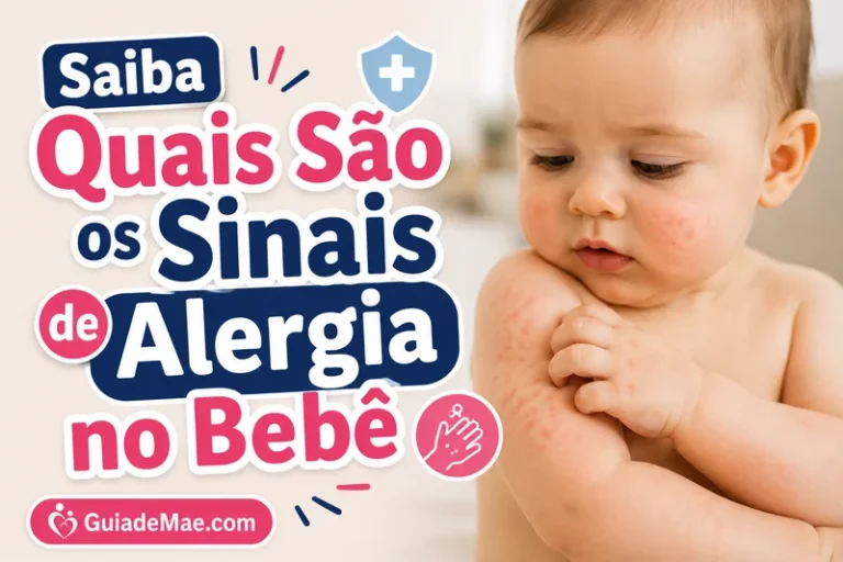 Saiba Quais São os Sinais de Alergia no Bebê