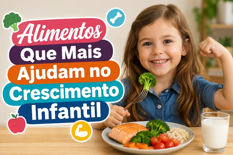 Alimentos Que Mais Ajudam no Crescimento Infantil