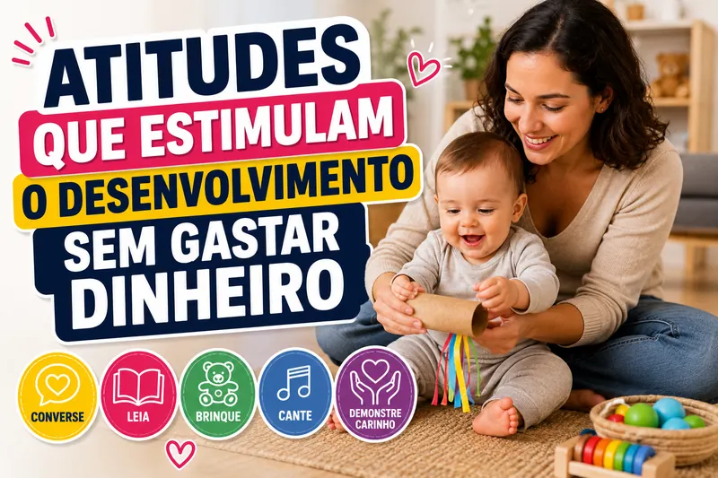 Atitudes Que Estimulam o Desenvolvimento Sem Gastar Dinheiro