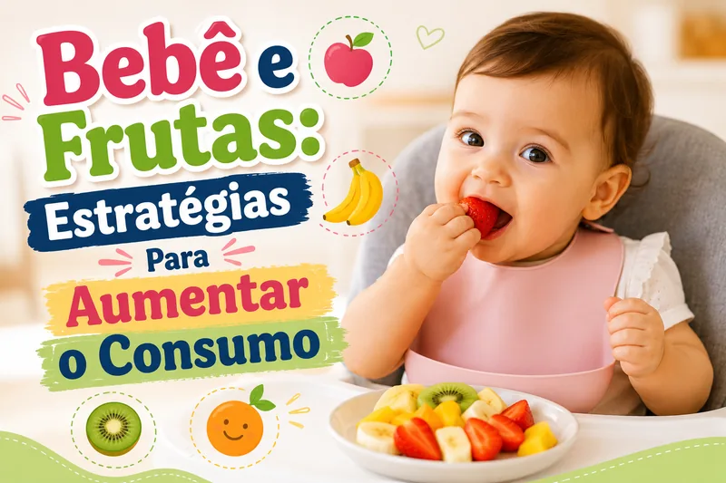 Bebê e Frutas: Estratégias Para Aumentar o Consumo