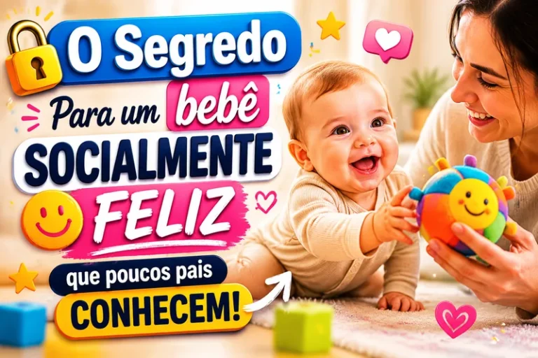 O Segredo Para um Bebê Socialmente Feliz Que Poucos Pais Conhecem
